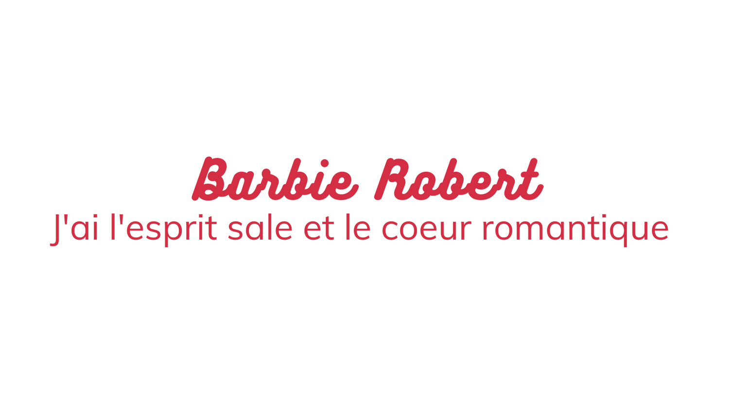 Barbierobert's media